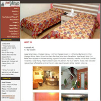 website design of Hotel Mittaso Zirakpur Chandigarh Road