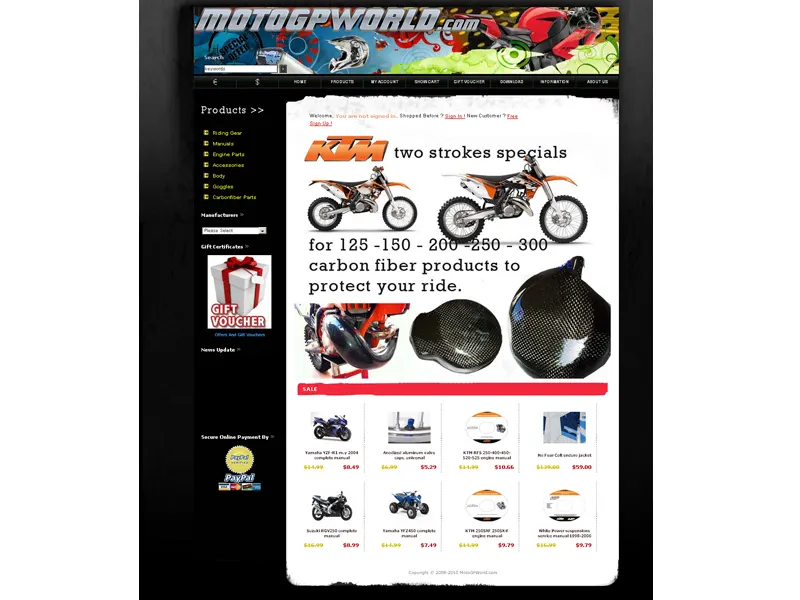 Motogpworld.com Italy Website