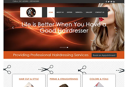 Fitx Brand , Website Design Haryana