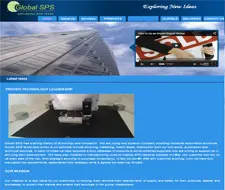 global sps service website design